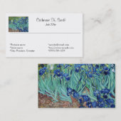  florale Ises Vincent van Gogh Visitekaartje (Voorkant / Achterkant)