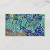  florale Ises Vincent van Gogh Visitekaartje (Achterkant)