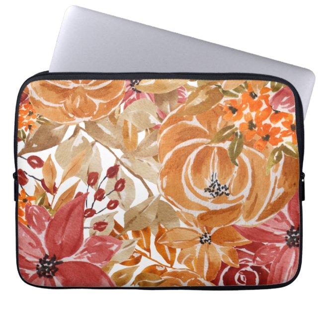 Florale jurken voor bruiloft laptop sleeve (Voorkant)