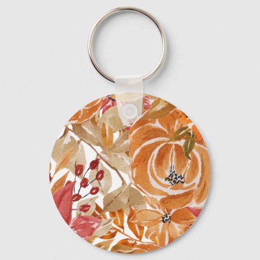 Florale jurken voor bruiloft sleutelhanger (Voorkant)