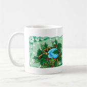 Florale kankerkrab in Holly Koffiemok (Links)