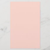 Florale Koe Baby Shower Bingo Spel (Achterkant)