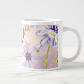 florale koffiemok met leuke bloemendesign mok (Rechts)