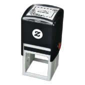 Florale krans Aangepaste ex libris Zelfinktende Stempel (Product)