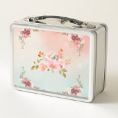 Florale kunst, bloeiende bloemen, gradiëntkunst (Achterkant)