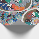  florale kunst cadeaupapier (Hoek)