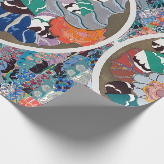  florale kunst cadeaupapier (Hoek)