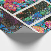  florale kunst cadeaupapier (Hoek)