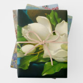 Florale kunstselectie (mooie bloemen) inpakpapier vel (In situ)