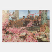 Florale kunstselectie (mooie bloemen) inpakpapier vel (Voorkant 3)