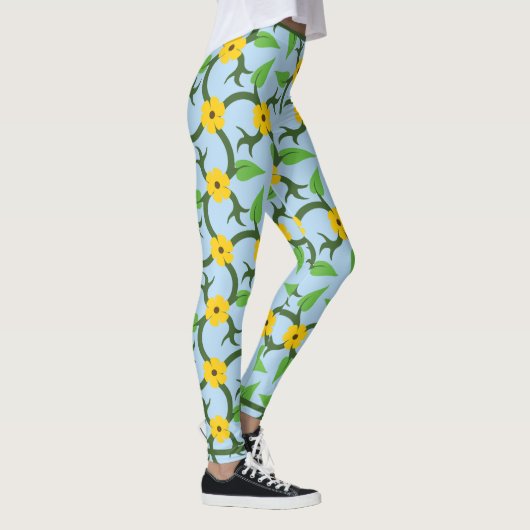 Florale Leggings (Rechts)