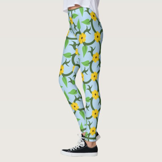 Florale Leggings (Links)
