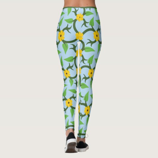 Florale Leggings (Achterkant)