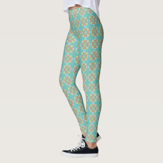 Florale Leggings (Links)