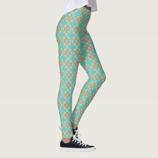 Florale Leggings (Rechts)