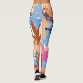 florale leggings (Achterkant)