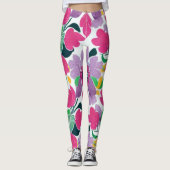Florale leggings (Voorkant)