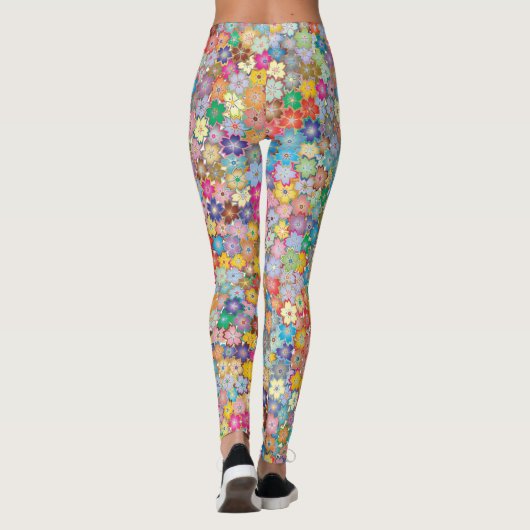 Florale Leggings (Achterkant)