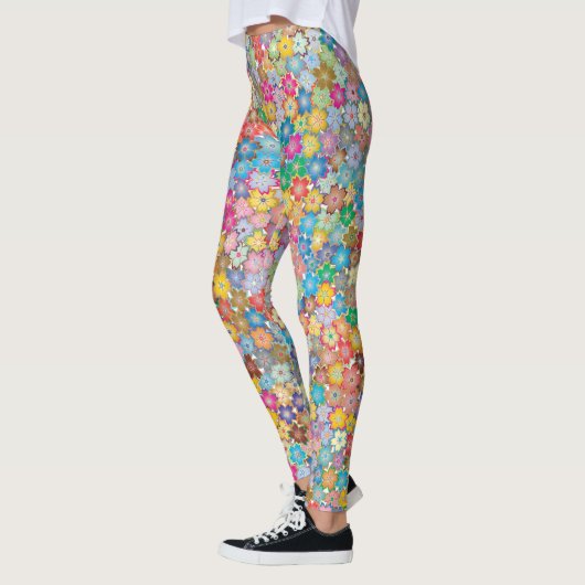 Florale Leggings (Links)