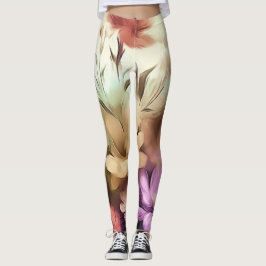 Florale Leggings