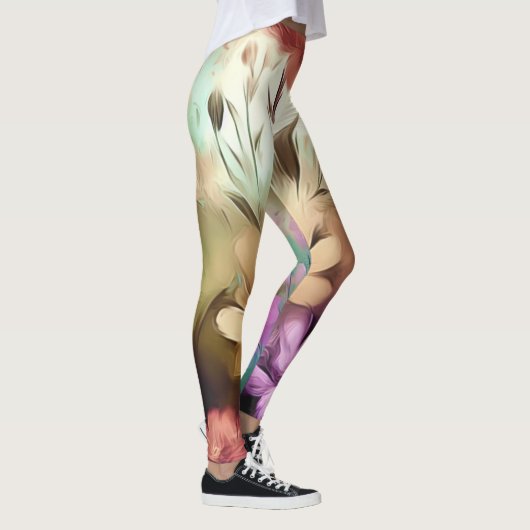 Florale Leggings (Rechts)