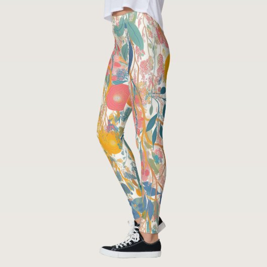 Florale leggings (Links)