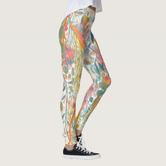 Florale leggings (Rechts)