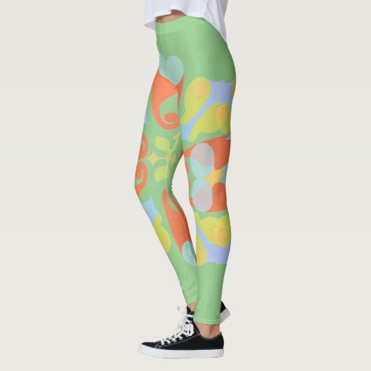 Florale Leggings (Links)