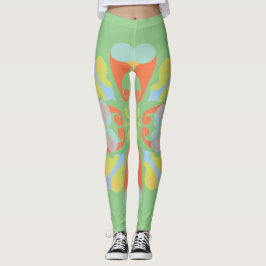 Florale Leggings