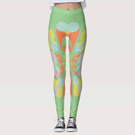 Florale Leggings (Voorkant)