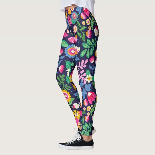 Florale leggings (Links)