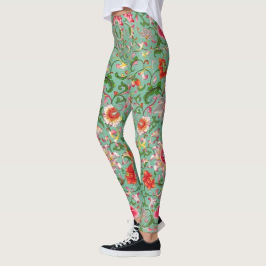 Florale Leggings voor vrouwen (Links)