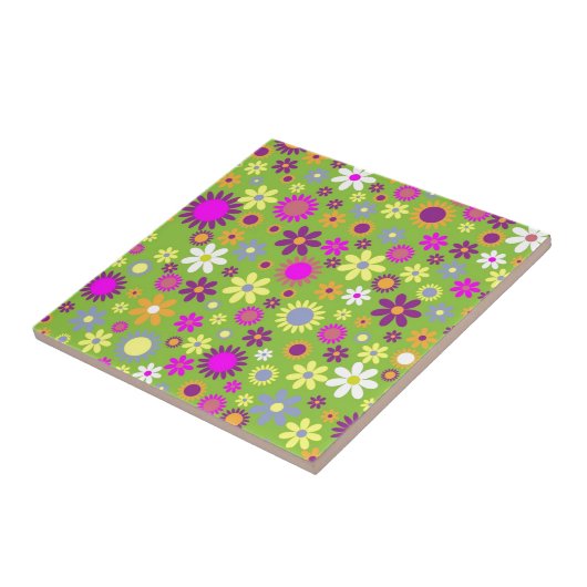  florale lentesmaisy illustratie tegeltje (Zijkant)