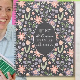 Florale lerararenplanner - Let Joy Bloom Design Planner