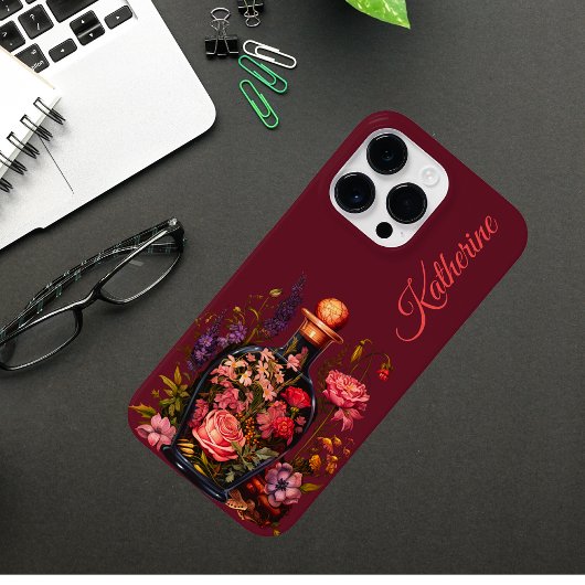 Florale Magische Drank - Hekserige Sfeer Aangepast Case-Mate iPhone Case