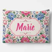 Florale Mahjong Tegeltjes Tas Persoonlijk (Voorkant)