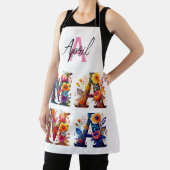 Florale MAMA gepersonaliseerd Schort (Insitu)