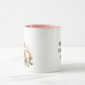 Florale Moeder Lammetje Mok Moederdag Geschenk (Midden)