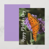 florale moederdag bedankkaart (Voorkant / Achterkant)