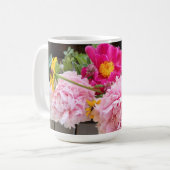 florale mok (Voorkant links)