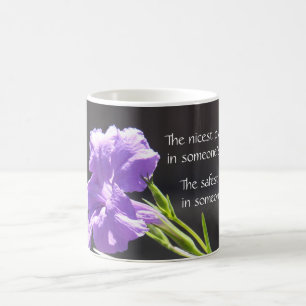 Florale Mok, geweldig om in iemands gebeden te zij Koffiemok