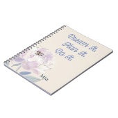 Florale Monogram Notitieboek (Linkerzijde)