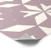  florale naadloos patroon. Elegant ornamenta Poster (Hoek)