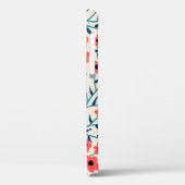  florale naadloos patroon met abstract bloo Case-Mate iPhone case (Achterkant / Links)