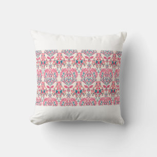 Florale naadloze demask achtergrond. vintage kussen