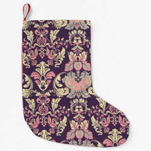 florale naadloze pleister. Klassieke Baroque wa Kleine Kerstsok
