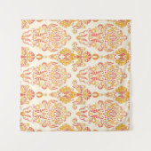  florale naadloze pleister. Klassieke Baroque wa Wandkleed (Voorkant (horizontaal))