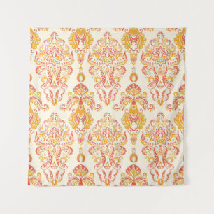  florale naadloze pleister. Klassieke Baroque wa Wandkleed