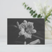 Florale Noir Save The Date (Staand voorkant)