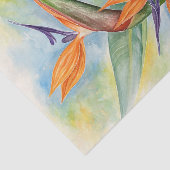 Florale ontkoppelde vogels van de paradijselijke W Tissuepapier (Detail)